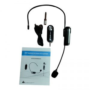 Casque UHF sans fil avec microphone