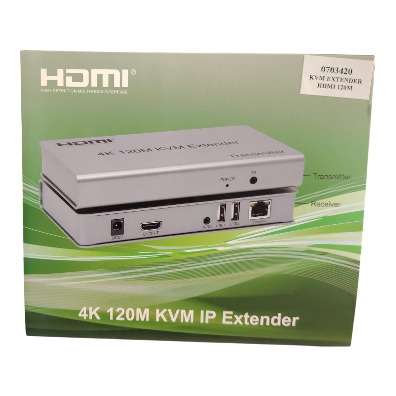 4K 120M HDMI KVM Extender 200M s