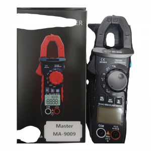 Master MA-9009 Pince Ampèremétrique Numérique DC/AC 600A True