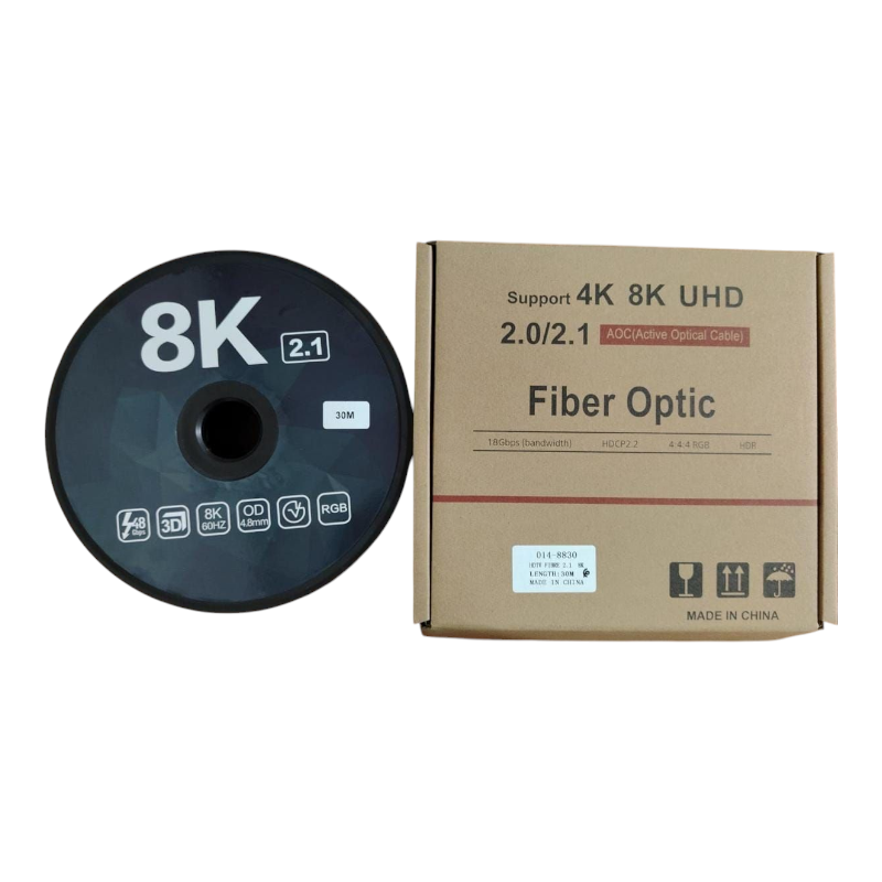 Câble HDMI Fibre Optique 8K 2.1 UHD Actif - Support 4K 8K 60Hz Câble HDMI Fibre Optique 8K 2.1 UHD Actif - Support 4K 8K 60Hz
