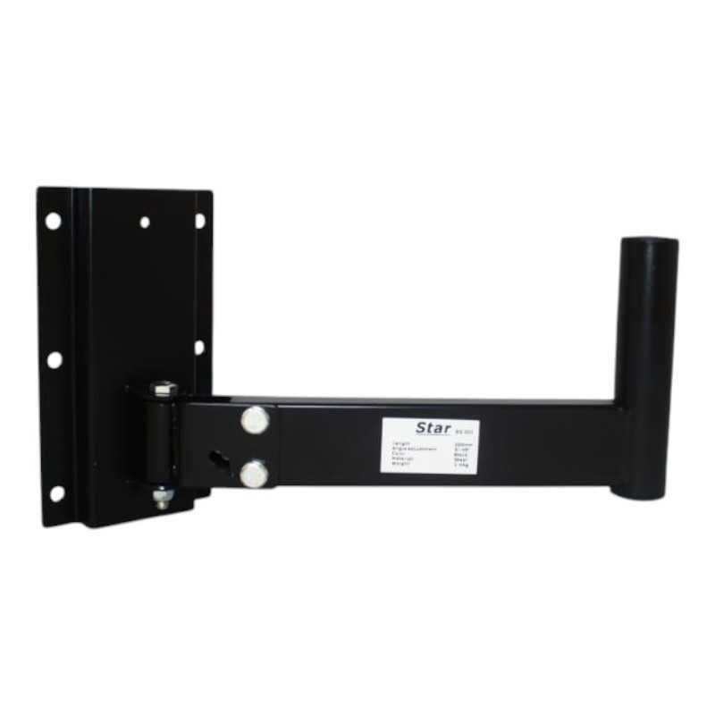 Support Mural Orientable Star Audio Fix pour Enceintes Hi-Fi Support Mural Orientable Star Audio Fix pour Enceintes Hi-Fi