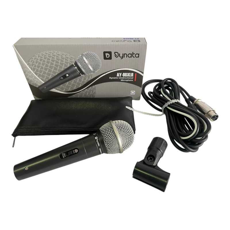 Microphone Dynamique Unidirectionnel Dynata AY-88XLR Microphone Dynamique Unidirectionnel Dynata AY-88XLR
