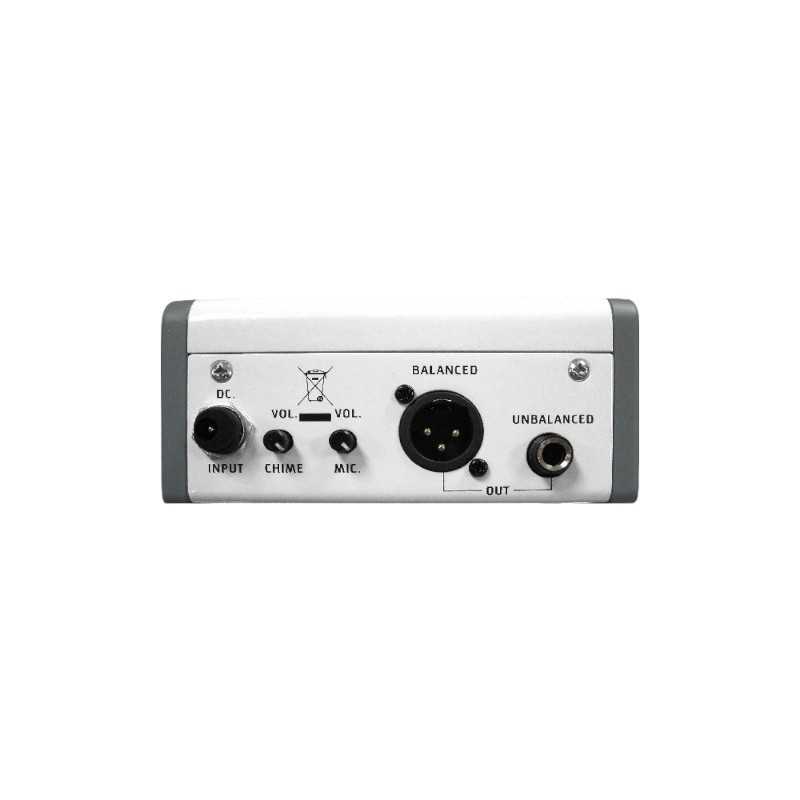 Microphone de Conférence SHOW CM-800 avec Col de Cygne (Blanc)