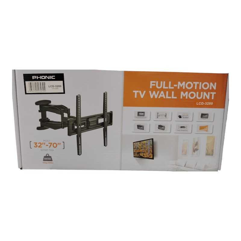Tous Type et modèles de Support Mural Orientable PHONIC