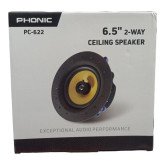 Tous Type et modèles de Haut-Parleur de Plafond PHONIC PC-622 ➤