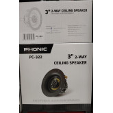Tous Type et modèles de haut-parleur de plafond 2 voies compact