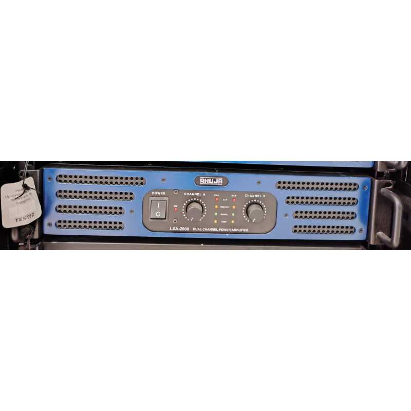 Amplificateur de Puissance AHUJA LXA-2000 - Double Canal
