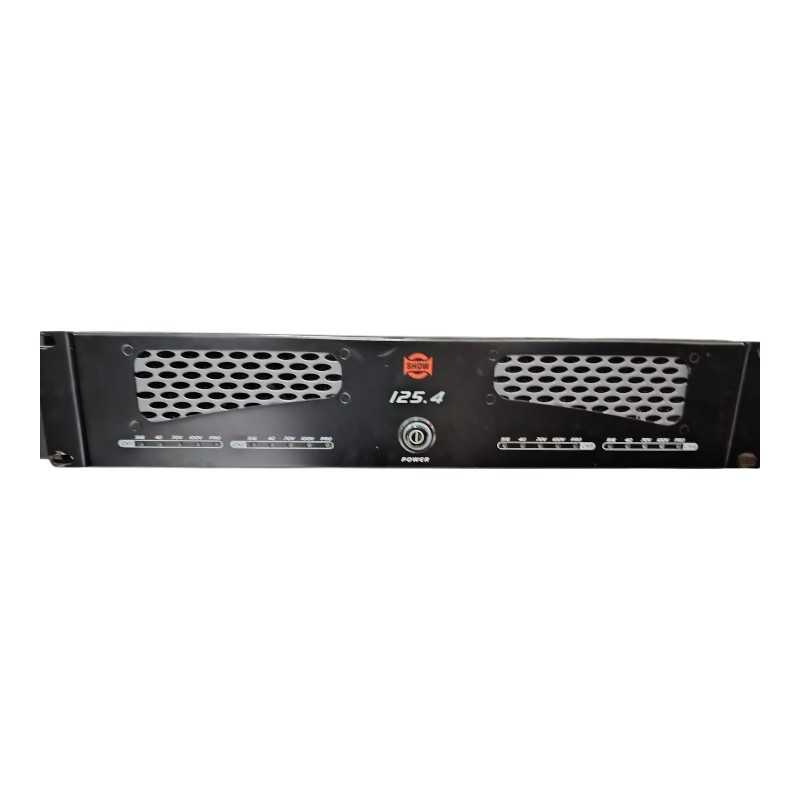 : Amplificateur de Puissance Multicanal SHOW 125.4 - 4 Canaux : Amplificateur de Puissance Multicanal SHOW 125.4 - 4 Canaux