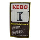 Tous Type et modèles de Régulateur de Tension KEBO BUR-3000VA -