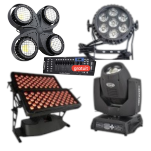 ack Éclairage Scénique Professionnel Dynata - Hybride PAR LED