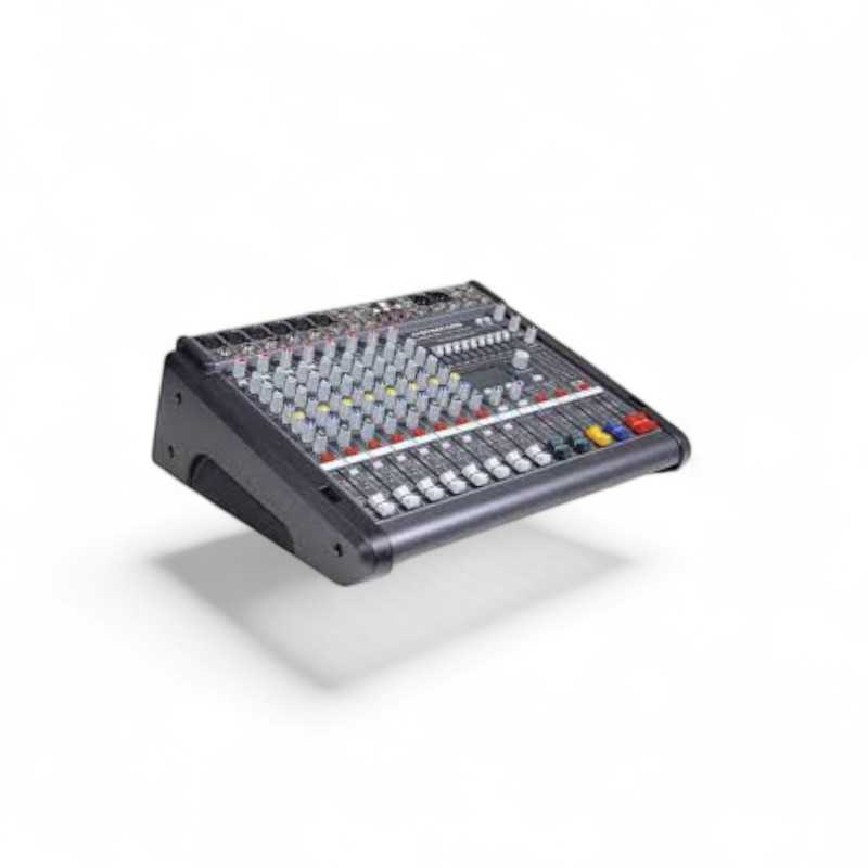 Table de Mixage Amplifiée DETONE PowerMate 600 - 6 Canaux / Table de Mixage Amplifiée DETONE PowerMate 600 - 6 Canaux /