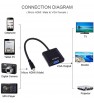 محول Micro HDMI إلى VGA