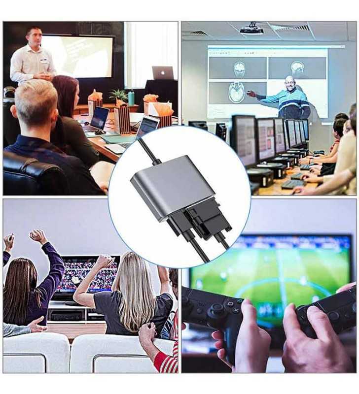 Adaptateur USB 3.0 TO HDMI AND double disque DVI-I