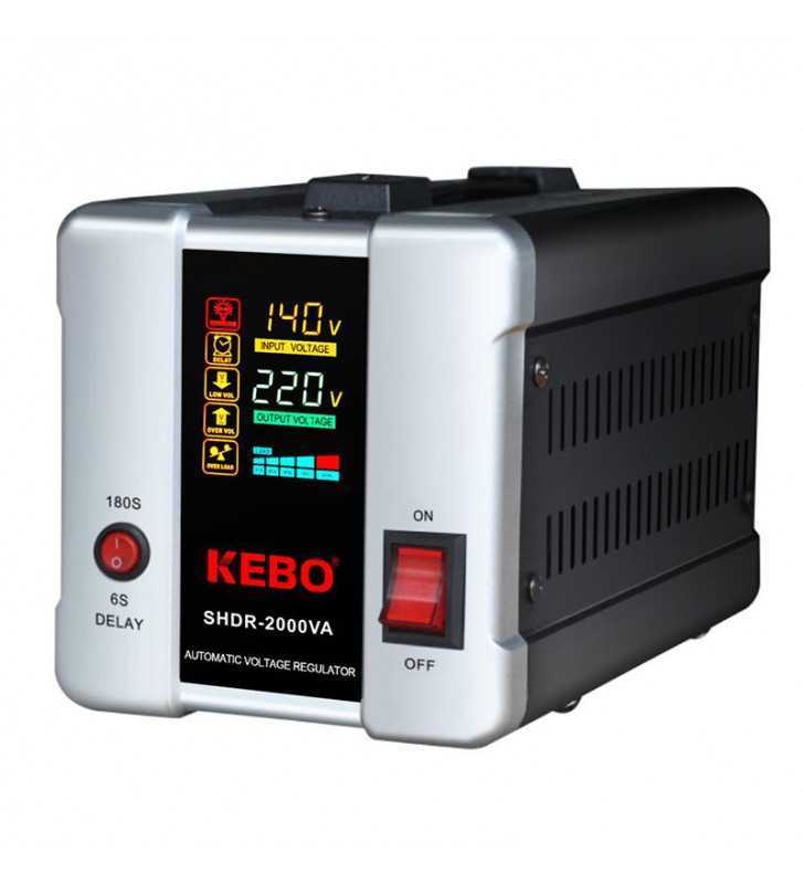 Régulateur de tension automatique SHDR-2000VA 1200W Kebo Régulateur de tension automatique SHDR-2000VA 1200W Kebo