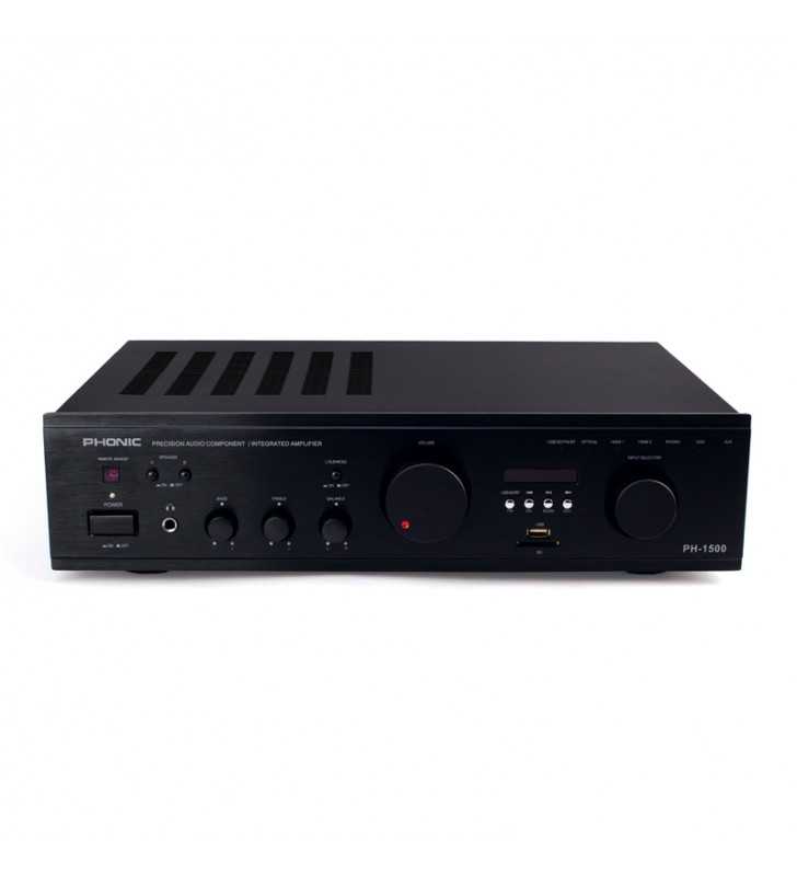 amplificateur phonic 1500 audio système