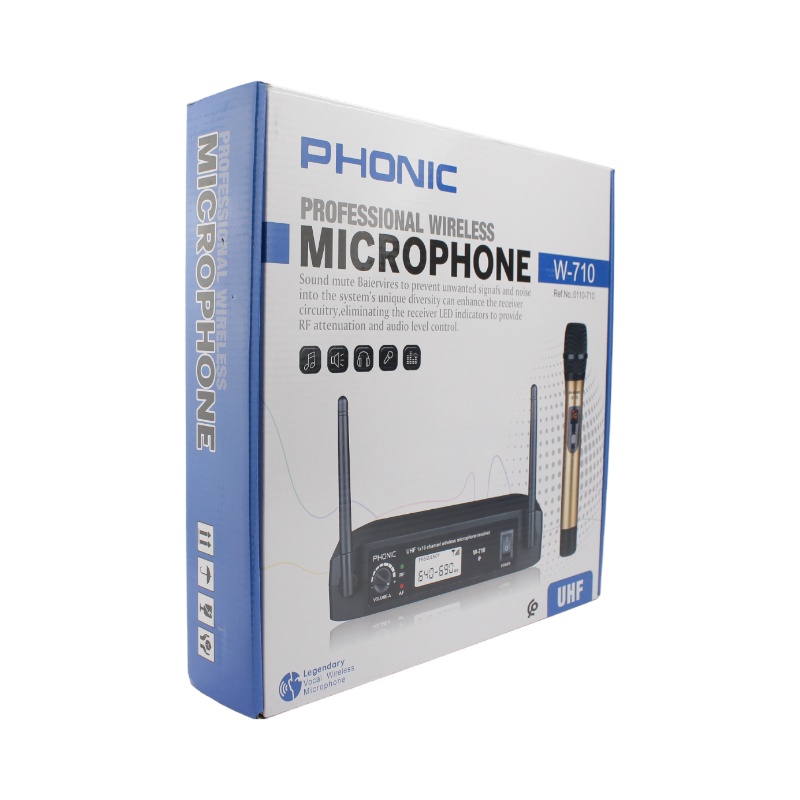 Tous Type et modèles de Microphone san-fil PHONIC W-720 ➤