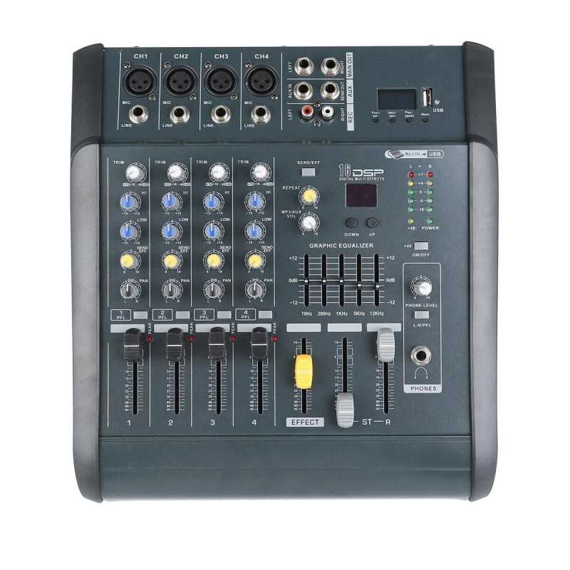 Tous Type et modèles de Table mixage megastar MX402 D USB ➤