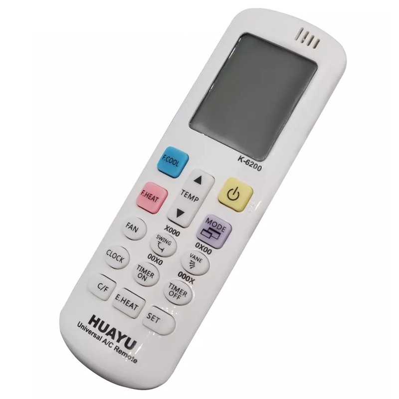 Tous Type et modèles de Télécommande Climatiseur K-6300 ➤