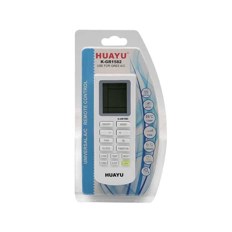 Tous Type et modèles de Télécommande Climatiseur K-GR1582 ➤ Tous Type et modèles de Télécommande Climatiseur K-GR1582 ➤