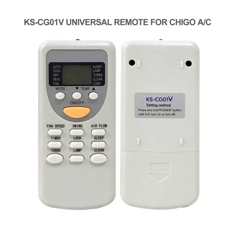 Télécommande de CLIMATISEUR KS-LG01V POUR CHIGO