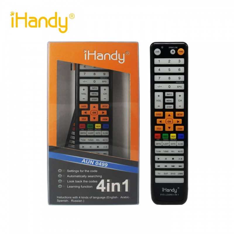 Télécommande universelleAUN0499-LEARN 4IN1 Télécommande universelleAUN0499-LEARN 4IN1
