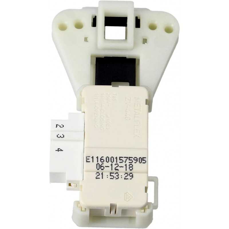 LUTH Premium Profi Parts Relais de Verrouillage Metalflex pour Machine à Laver Convient pour pour Indesit Ariston C00085194