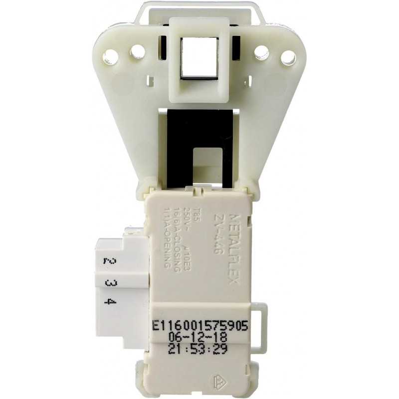 LUTH Premium Profi Parts Relais de Verrouillage Metalflex pour Machine à Laver Convient pour pour Indesit Ariston C00085194