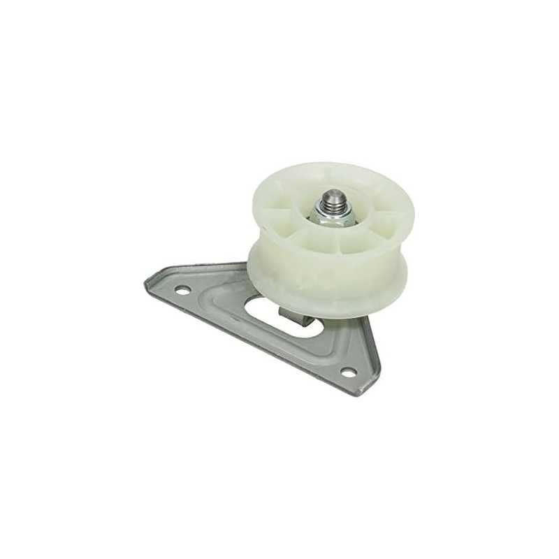 Find a Spare Roue jockey blanche et support pour sèche-linge Hotpoint, Ariston, Creda, Cannon, C00504520 ADE70CXFR, ALE70CFR Find a Spare Roue jockey blanche et support pour sèche-linge Hotpoint, Ariston, Creda, Cannon, C00504520 ADE70CXFR, ALE70CFR