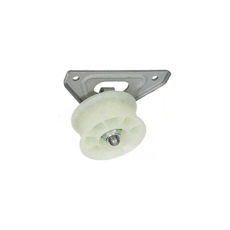 Find a Spare Roue jockey blanche et support pour sèche-linge Hotpoint, Ariston, Creda, Cannon, C00504520 ADE70CXFR, ALE70CFR
