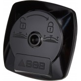 Seb Bouton de serrage cocotte-minute, Compatible avec les autocuiseurs Authentique inox induction, Accessoire officiel, Noir