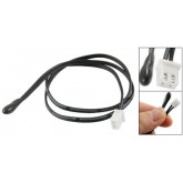 sourcingmap Sonde de capteur de température NTC pour climatiseur à tête revêtue d'époxyde 10K