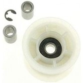 POULIE TENDEUR + CIRCLIPS POUR SECHE LINGE WHIRLPOOL - 484000000792