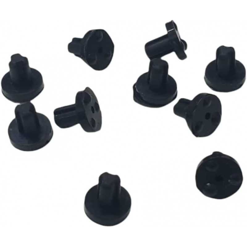 Whirlpool Ignis Lot de 10 pieds en caoutchouc pour grilles de plan de cuisson Whirlpool Ignis Lot de 10 pieds en caoutchouc pour grilles de plan de cuisson