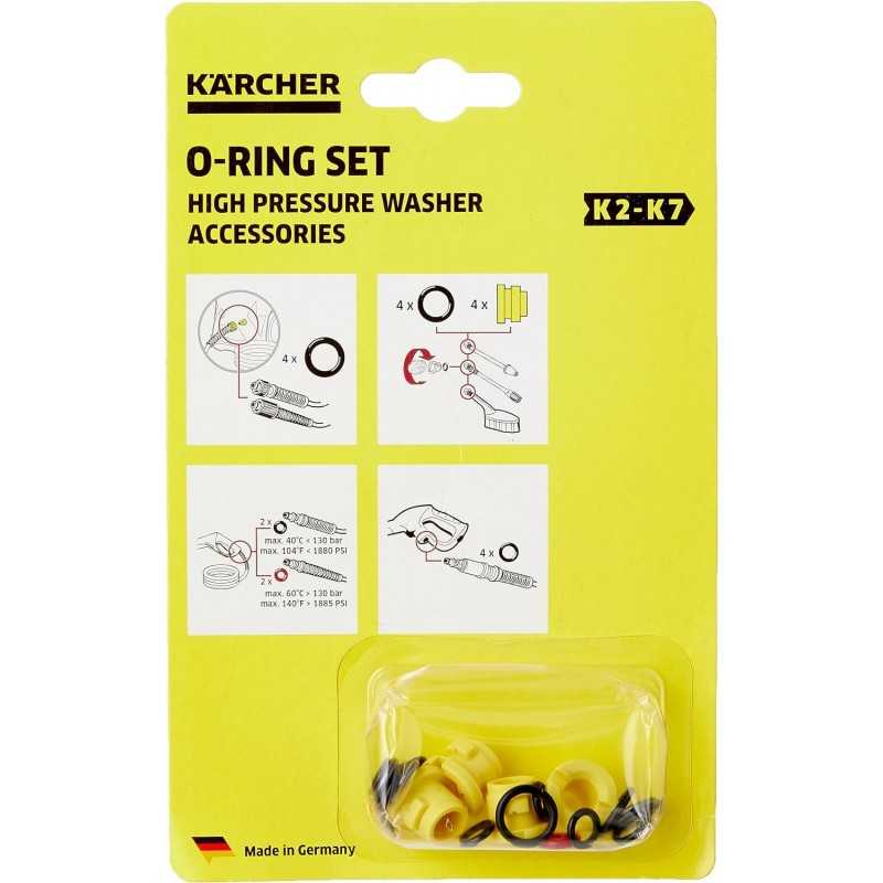 Kärcher Kit de joints toriques de rechange accessoire pour nettoyeurs haute pression Kärcher Kit de joints toriques de rechange accessoire pour nettoyeurs haute pression