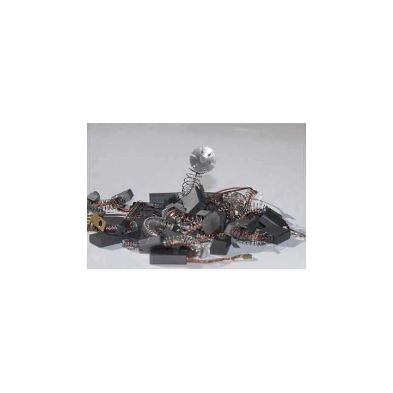 Balais de Charbon pour PROTOOL MXP 1000 EQ agitateur - 6,3x10x14mm - 2.4x3.9x5.5'' - Avec arrêt automatique