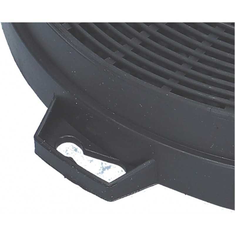 LUTH Premium Profi Parts - 1x Filtre à charbon pour hotte de cuisine | Compatible avec Wpro 484000008579 210mmØ CHF210/1