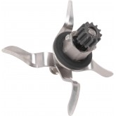 Lame de Mixeur pour Monsieur Cuisine Connect 1.0, 4 Ailettes 12 Dents en Acier Inoxydable, Pièce de Rechange, Ensemble de Lame