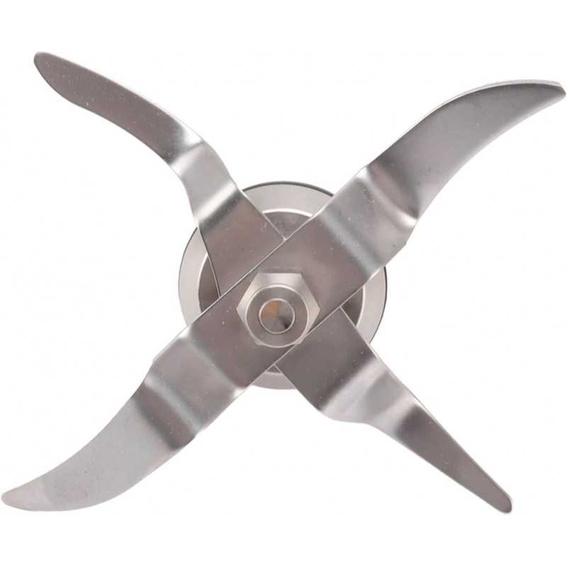 Lame de Mixeur pour Monsieur Cuisine Connect 1.0, 4 Ailettes 12 Dents en Acier Inoxydable, Pièce de Rechange, Ensemble de Lame