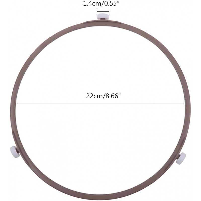CHJIEJIE WMSD Support pivotant Universel pour Four à Micro-Ondes, pour Tourne-Disque en Verre, pour Plaque de Base, Anneau