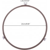 CHJIEJIE WMSD Support pivotant Universel pour Four à Micro-Ondes, pour Tourne-Disque en Verre, pour Plaque de Base, Anneau