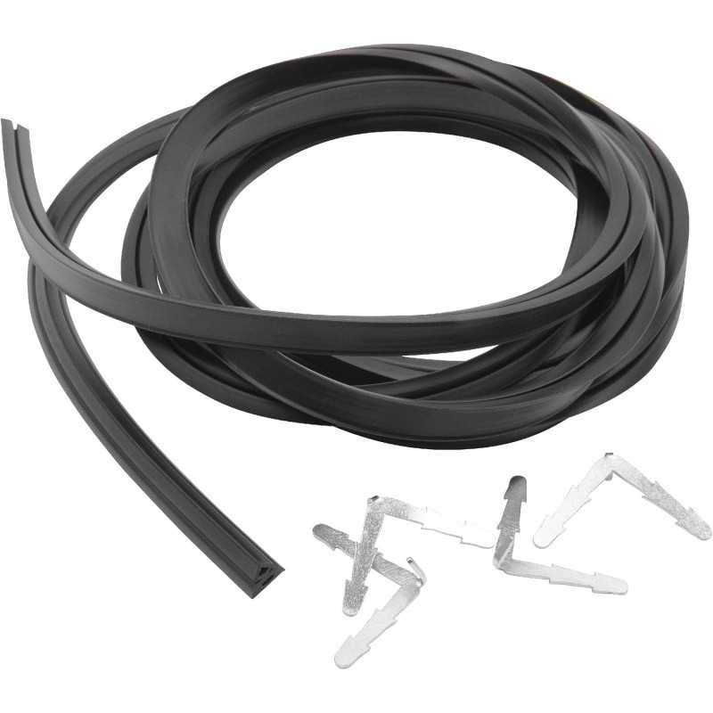 vhbw Joint porte de four universel 3m avec équerres, kit de montage compatible avec four de cuisson vhbw Joint porte de four universel 3m avec équerres, kit de montage compatible avec four de cuisson