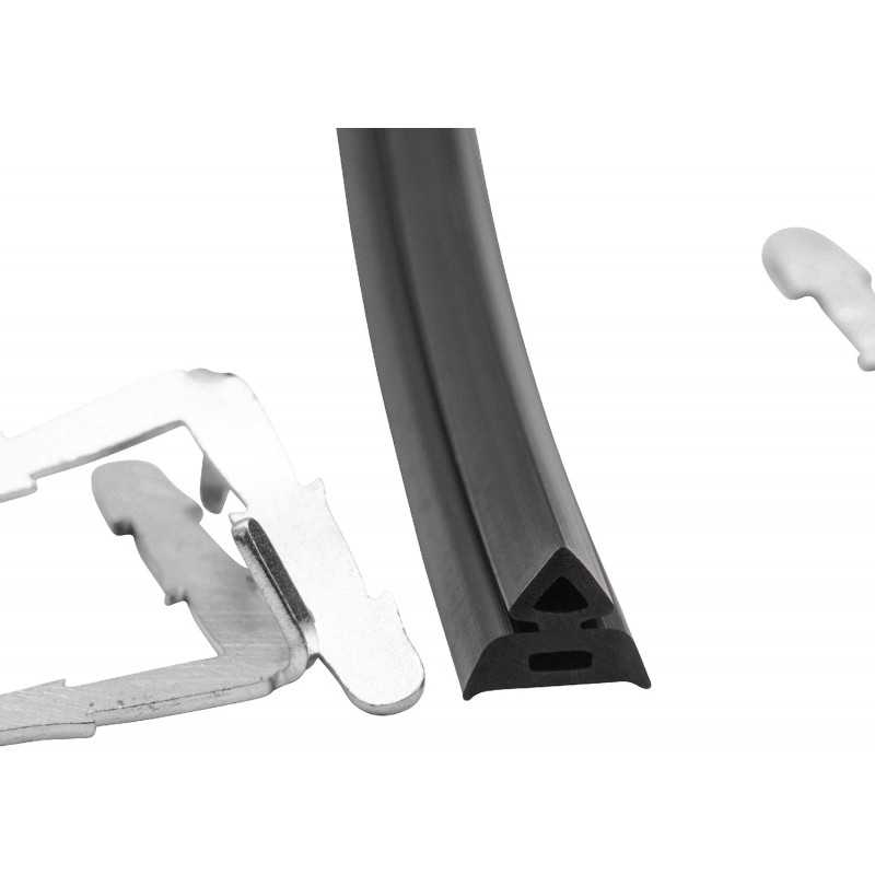 vhbw Joint porte de four universel 3m avec équerres, kit de montage compatible avec four de cuisson