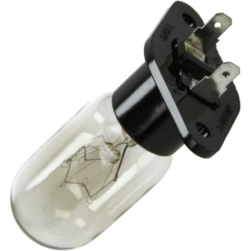 AMPOULE A COSSES DROITE 25 W - 240 V POUR MICRO ONDES WHIRLPOOL - 480120100168 AMPOULE A COSSES DROITE 25 W - 240 V POUR MICRO ONDES WHIRLPOOL - 480120100168