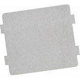 2 pièces de four à micro-ondes pièces de mica accessoires d'accessoires d'isolation thermique super épais, couvercle de guide