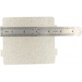 2 pièces de four à micro-ondes pièces de mica accessoires d'accessoires d'isolation thermique super épais, couvercle de guide