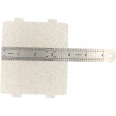 2 pièces de four à micro-ondes pièces de mica accessoires d'accessoires d'isolation thermique super épais, couvercle de guide