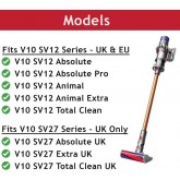 Dyson Aspirateur V10 avec bac à poussière d'origine