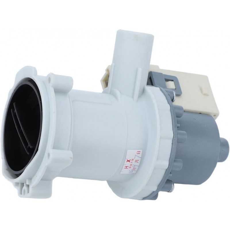 Socobeta Moteur de Pompe de vidange de Lave-Linge, Moteur de Pompe de vidange Alternatif pour Machine à Laver, Ajustement
