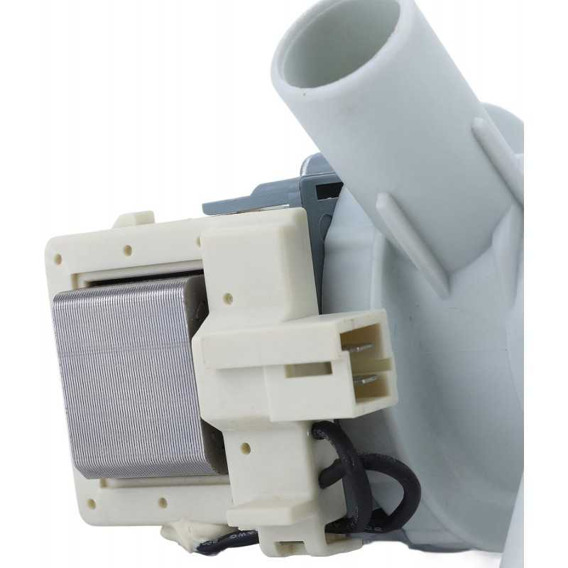 Socobeta Moteur de Pompe de vidange de Lave-Linge, Moteur de Pompe de vidange Alternatif pour Machine à Laver, Ajustement