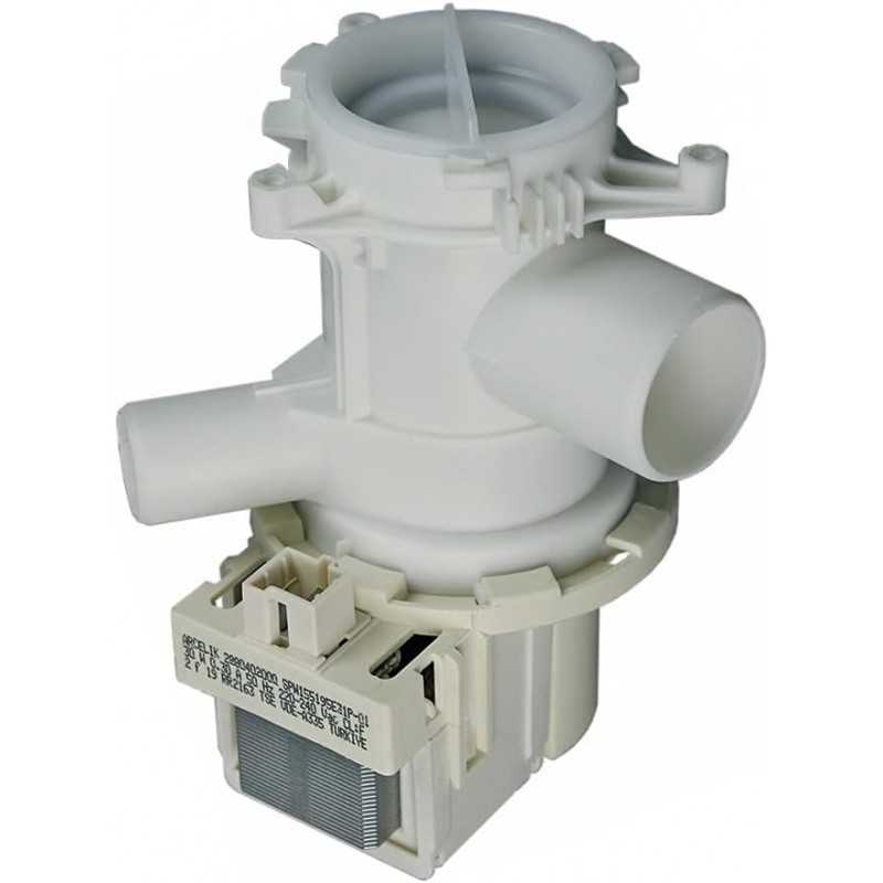 Beko 2880402000 Pompe de vidange de rechange pour machine à laver Beko 2880402000 Pompe de vidange de rechange pour machine à laver